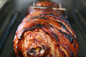 Crispy Golden Crackling on the perfect Hog